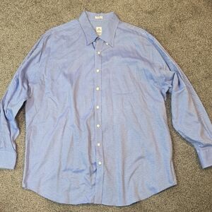 Peter Millar Mens Long-Sleeve Button Down Dress Shirt Sz XXl